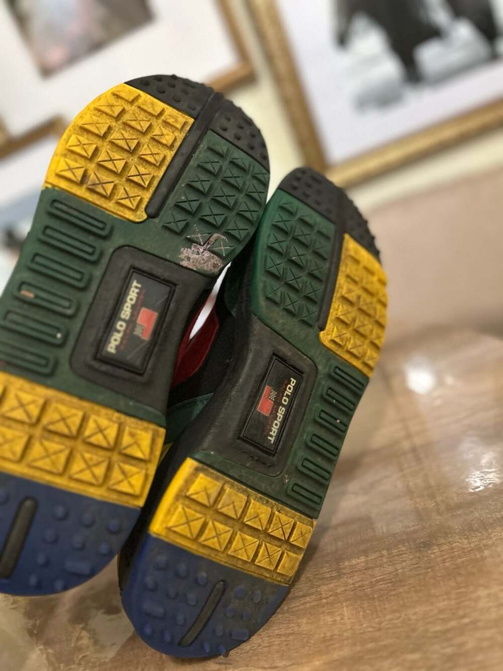 Polo Ralph Lauren PS200 Colorblocked Men's Sneakers Multi Size US 9 - Picture 9 of 9
